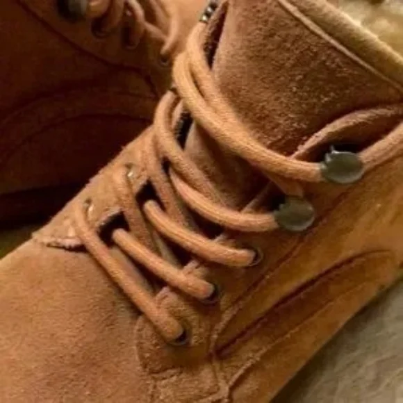 UGG Tan Ankle Boots - Picture 2 of 12